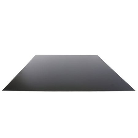 Onlinemetals 0.063" Anodized Aluminum Sheet Black 5005 AQ 23892